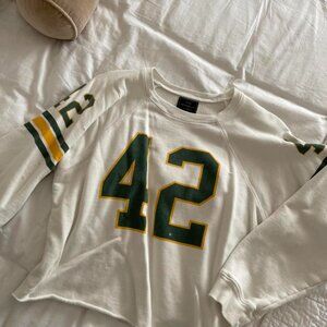 Women's Yellow and Green Sweatshirt
